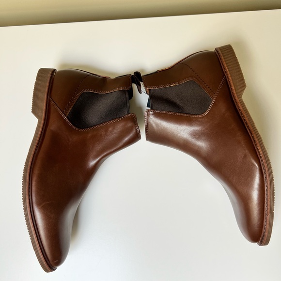 Tommy Hilfiger Men's Brown Risten Chelsea Boots Size 9.5 NWT - Picture 5 of 10